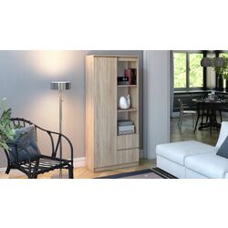 Etajera TopEshop RS-80 Bily (Sonoma Oak) Thumb