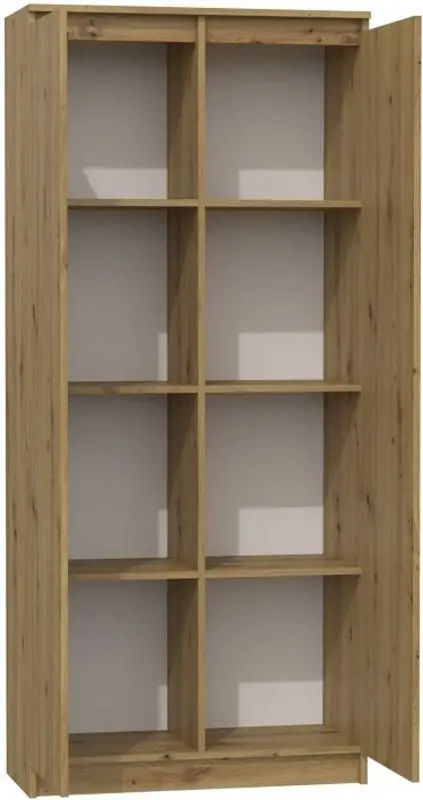 Книжный шкаф TopEshop RS-80 Hemn (White Matt) - 3