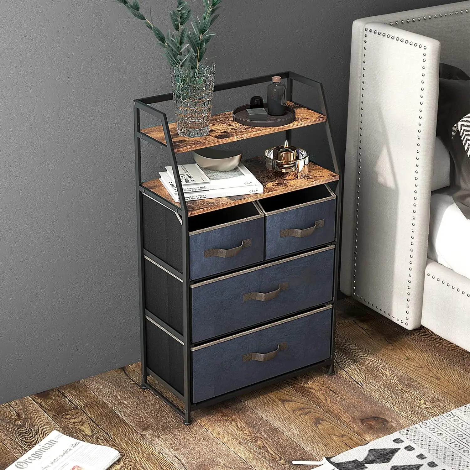 Comoda Costway JZ10057CF (Brown)