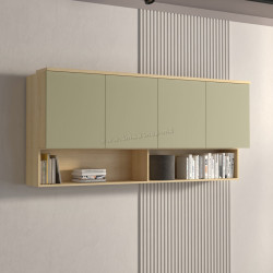 Настенный шкаф Helvetia Terra 24LEON13 (Lindberg oak/Eucalyptus)