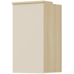 Настенный шкафчик Helvetia Terra 24LBON10 (Lindberg oak/Sand beige) Thumb