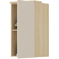 Настенный шкафчик Helvetia Terra 24LBON10 (Lindberg oak/Sand beige) Thumb