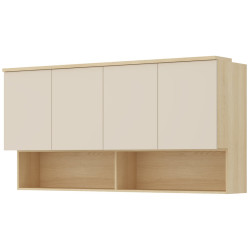 Настенный шкафчик Helvetia Terra 24LBON12 (Lindberg oak/Sand beige) Thumb