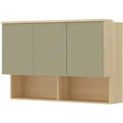 Dulap de perete Helvetia Terra 24LEON11 (Lindberg oak/Eucalyptus) Thumb