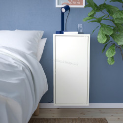 Шкафчик навесной Ikea Eket полка/дверца 35x35x70 (Белый)