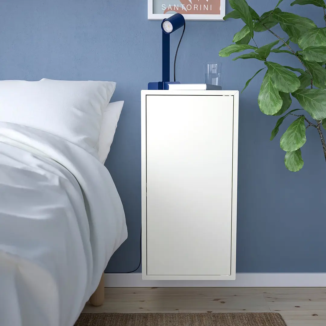 Шкафчик навесной Ikea Eket полка/дверца 35x35x70 (Белый)