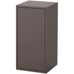 Шкафчик навесной Ikea Eket полка/дверца 35x35x70 (Темно-серый) Thumb
