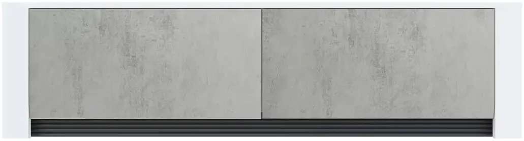 Dulap suspendat Yasen Bodena (Nymphaea Alba/Oxid Light/Black)