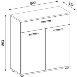 Tumba Yasen Berno BE 2 2U1S (Matera/Old Style Dark) Thumb