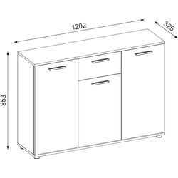 Tumba Yasen Berno BE 3 3U1S (Matera/Old Style Light) Thumb