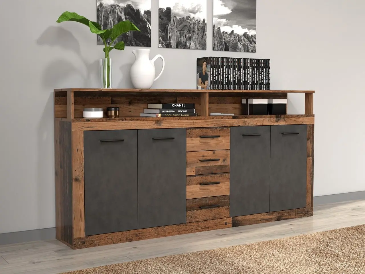 Tumba Yasen Luna XXL (Old Style Dark/Matera)