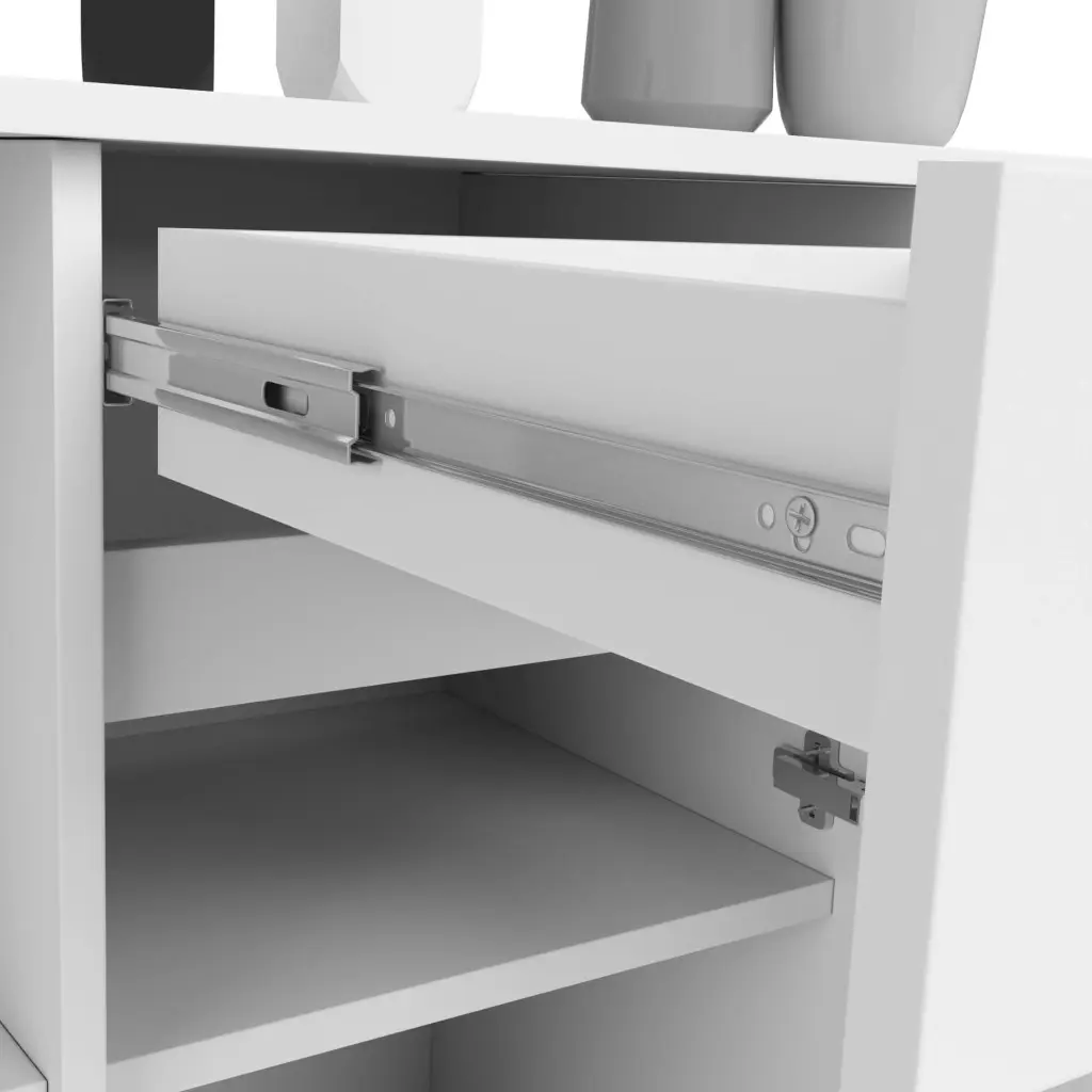 Комод Akord B-17 120см 1D 1SZ (White)