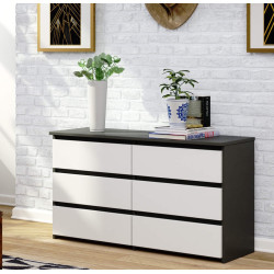 Comoda Akord CL100 6SZ (Graphite Grey/White)