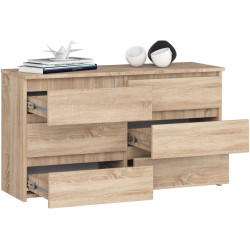 Comoda Akord CL100 6SZ (Sonoma Oak) Thumb