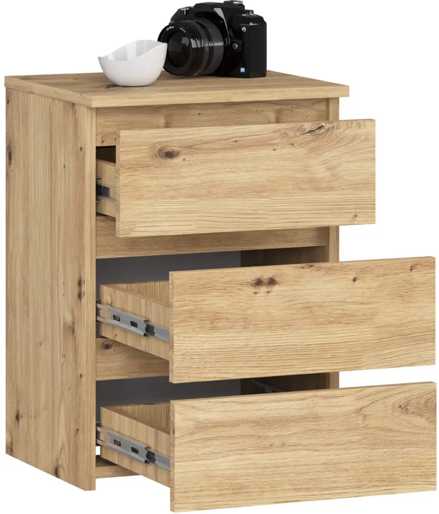 Comoda Akord CL3 40cm 3SZ (Artisan Oak)