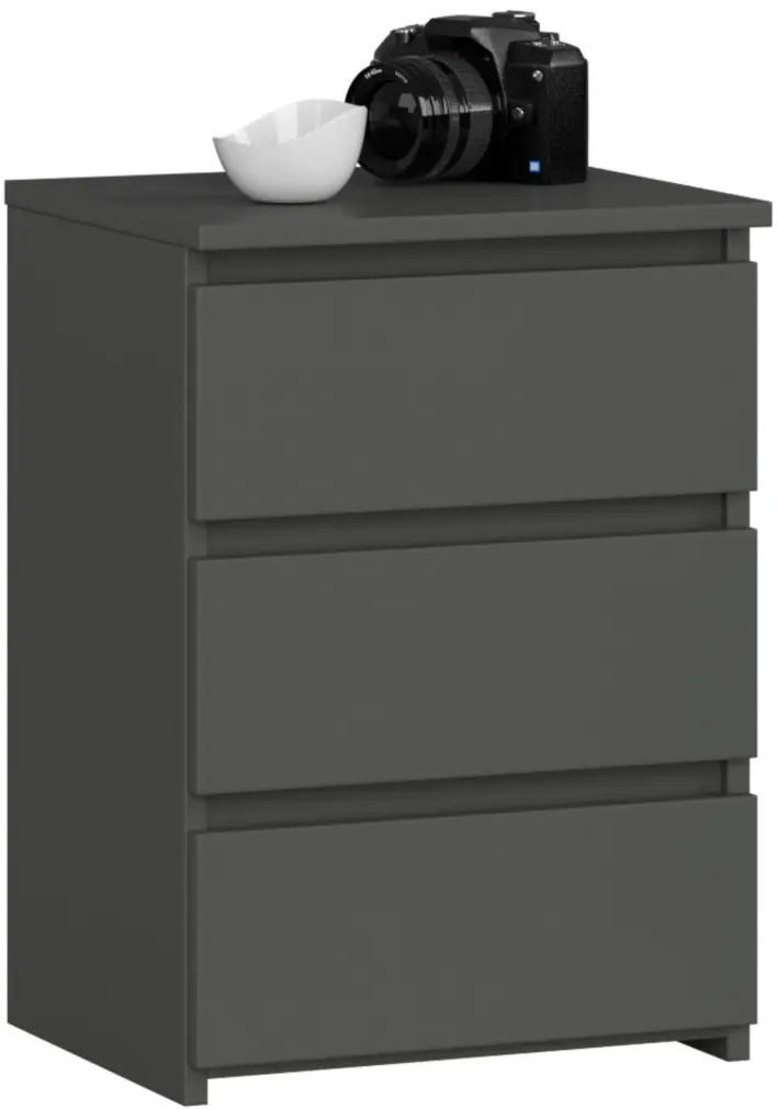Comoda Akord CL3 40cm 3SZ (Graphite Grey)