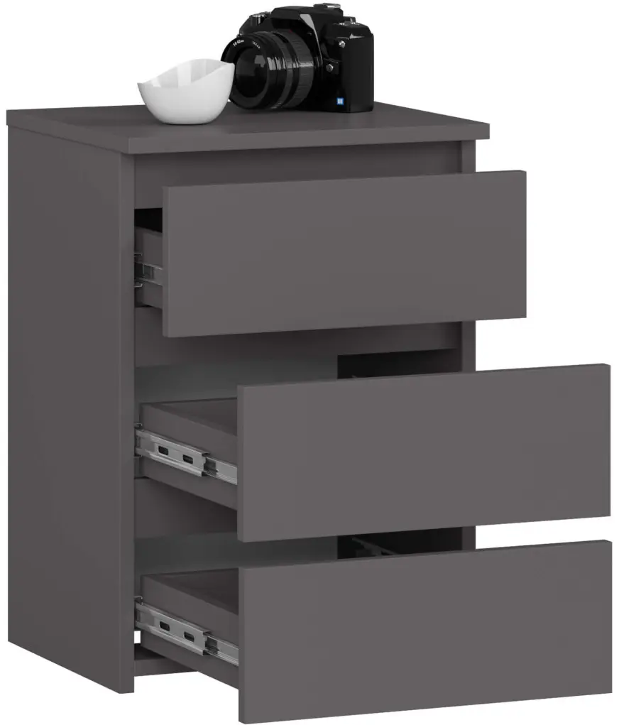 Comoda Akord CL3 40cm 3SZ (Graphite Grey)