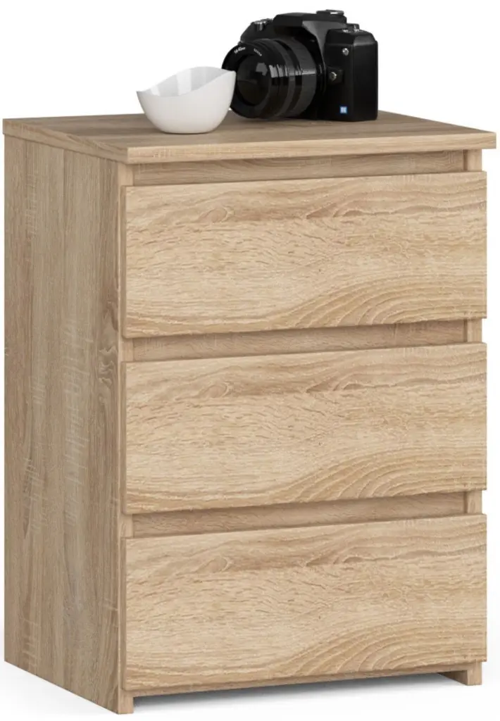 Comoda Akord CL3 40cm 3SZ (Sonoma Oak)