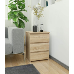 Comoda Akord CL3 40cm 3SZ (Sonoma Oak)