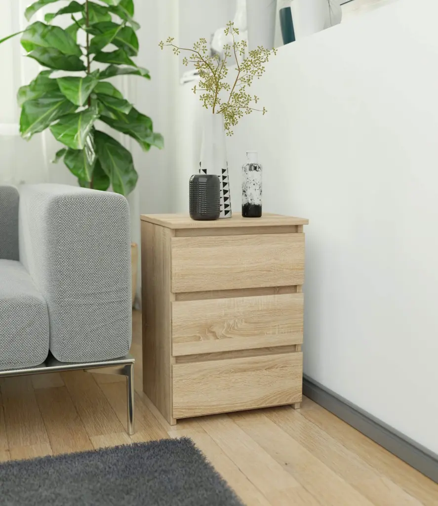 Comoda Akord CL3 40cm 3SZ (Sonoma Oak)