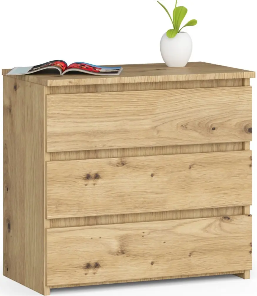 Comoda Akord CL3 60cm 3SZ (Artisan Oak)