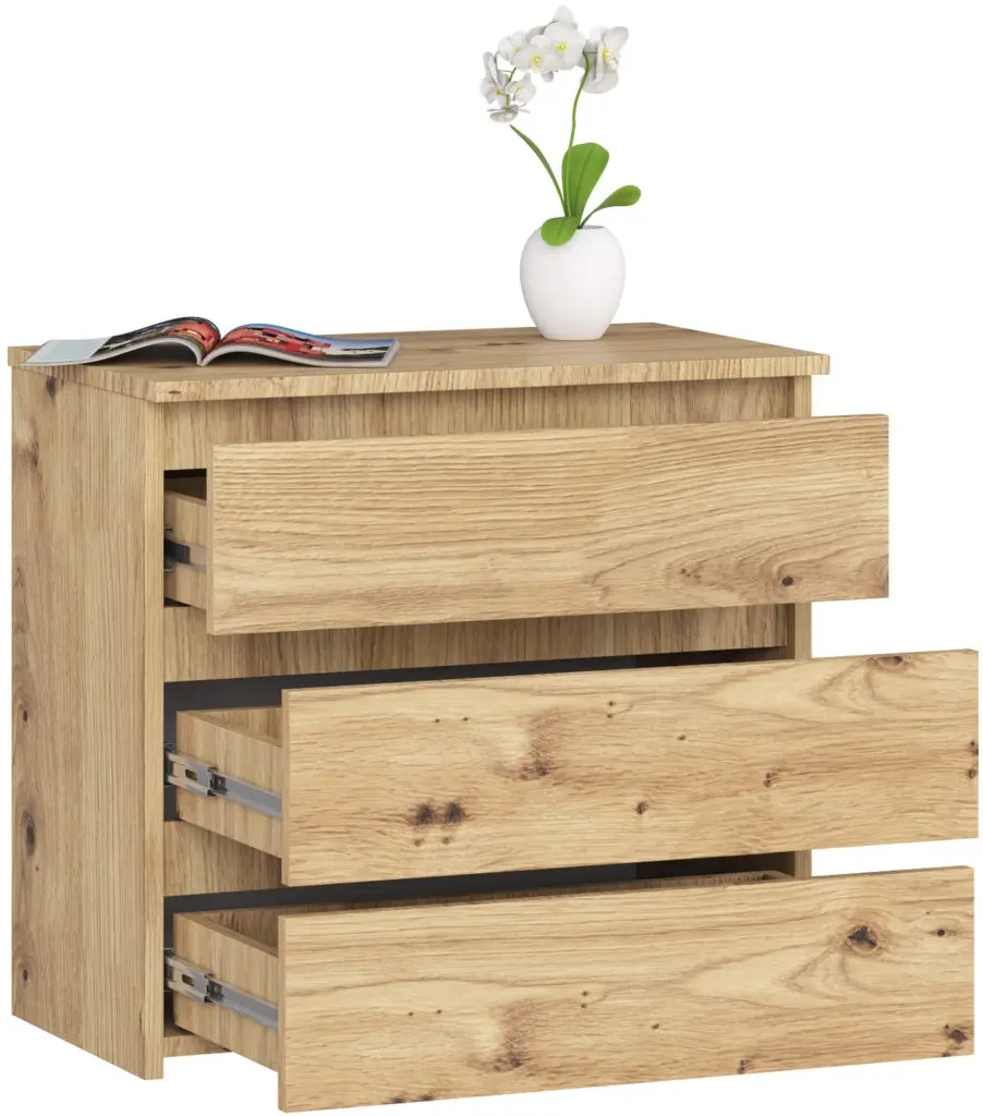 Comoda Akord CL3 60cm 3SZ (Artisan Oak)