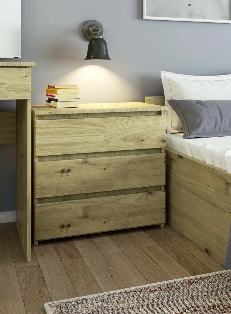 Comoda Akord CL3 60cm 3SZ (Artisan Oak)