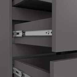 Comoda Akord CL3 60cm 3SZ (Graphite Grey) Thumb