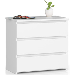 Comoda Akord CL3 60cm (White) Thumb