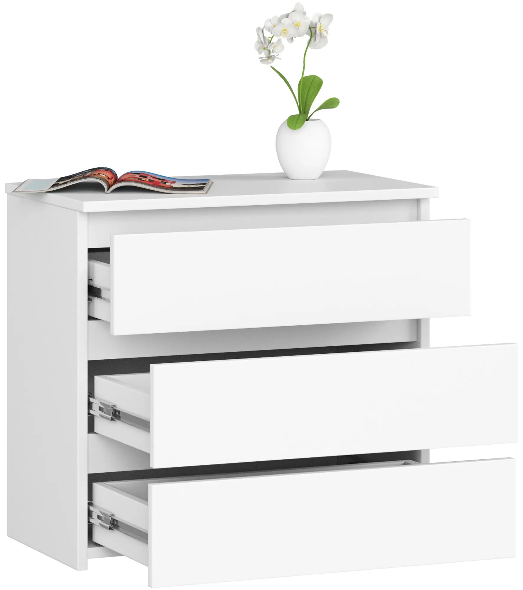 Comoda Akord CL3 60cm (White)