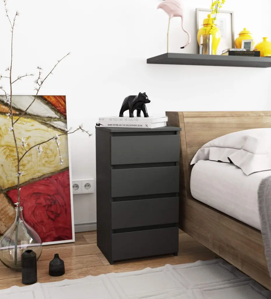 Comoda Akord CL4 40 4SZ (Graphite Gray)