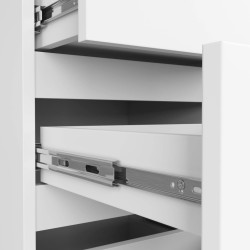 Comoda Akord CL4 40cm 4SZ (White) Thumb