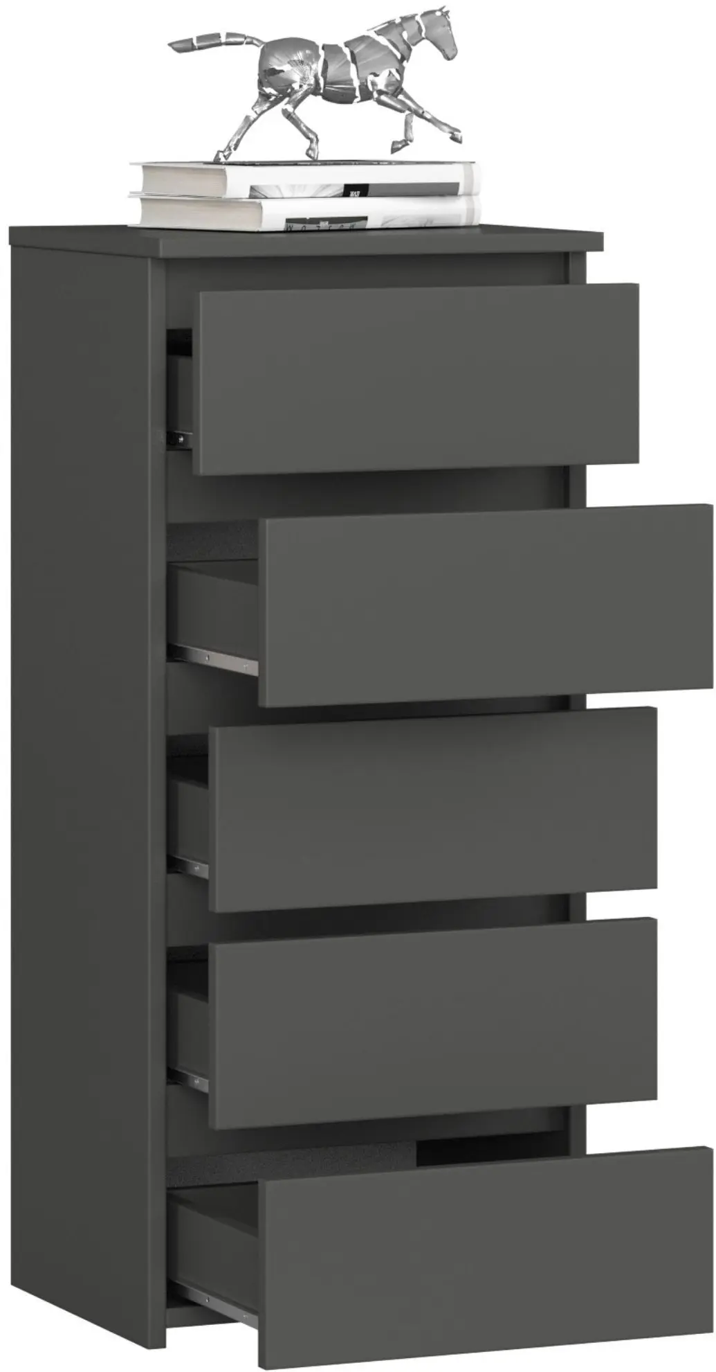 Comoda Akord CL5 40cm 5SZ (Graphite Grey)