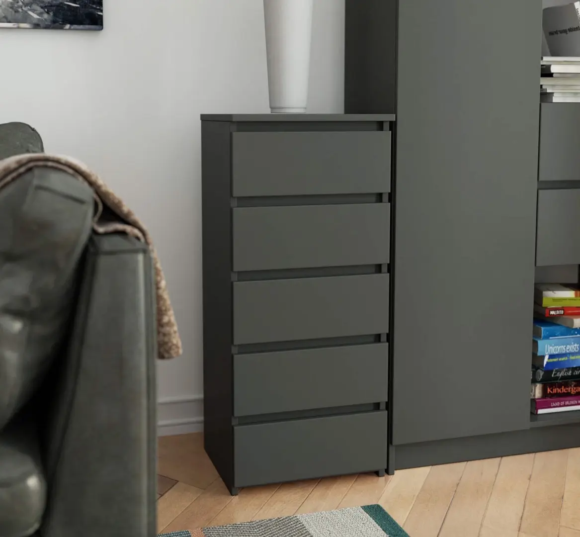 Comoda Akord CL5 40cm 5SZ (Graphite Grey)