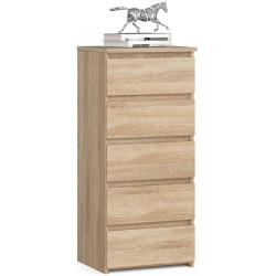 Comoda Akord CL5 40cm 5SZ (Sonoma Oak) Thumb