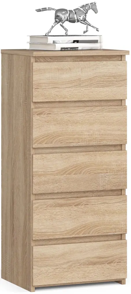 Comoda Akord CL5 40cm 5SZ (Sonoma Oak)