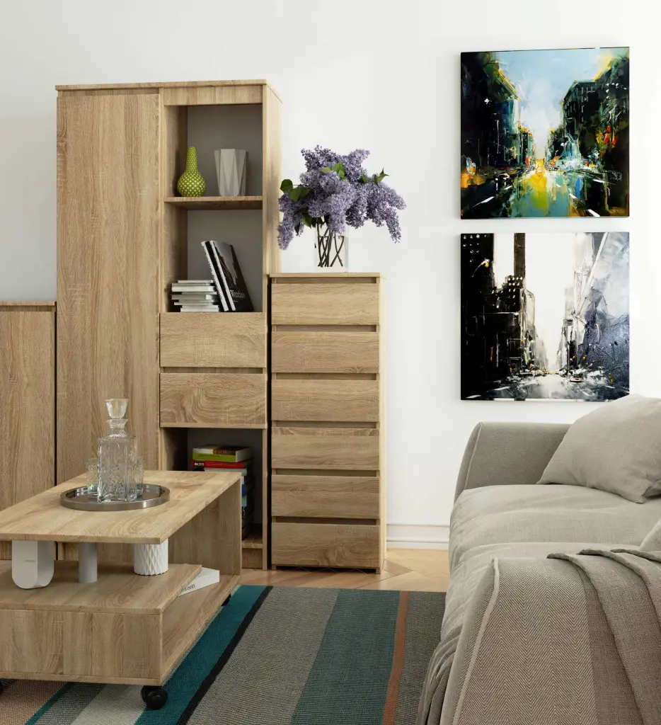 Comoda Akord CL6 40cm (Sonoma Oak)