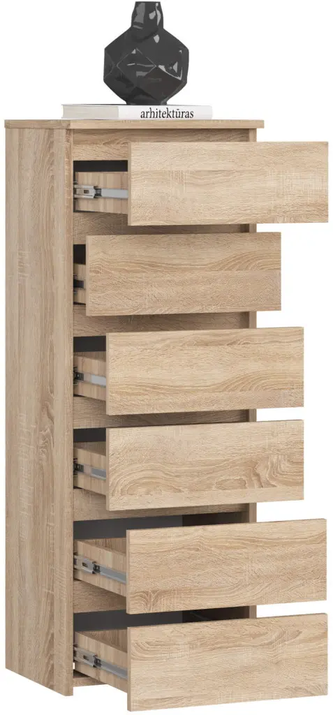 Comoda Akord CL6 40cm (Sonoma Oak)
