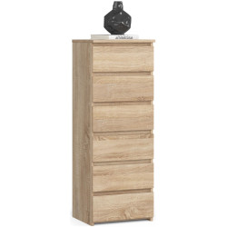 Comoda Akord CL6 40cm (Sonoma Oak) Thumb