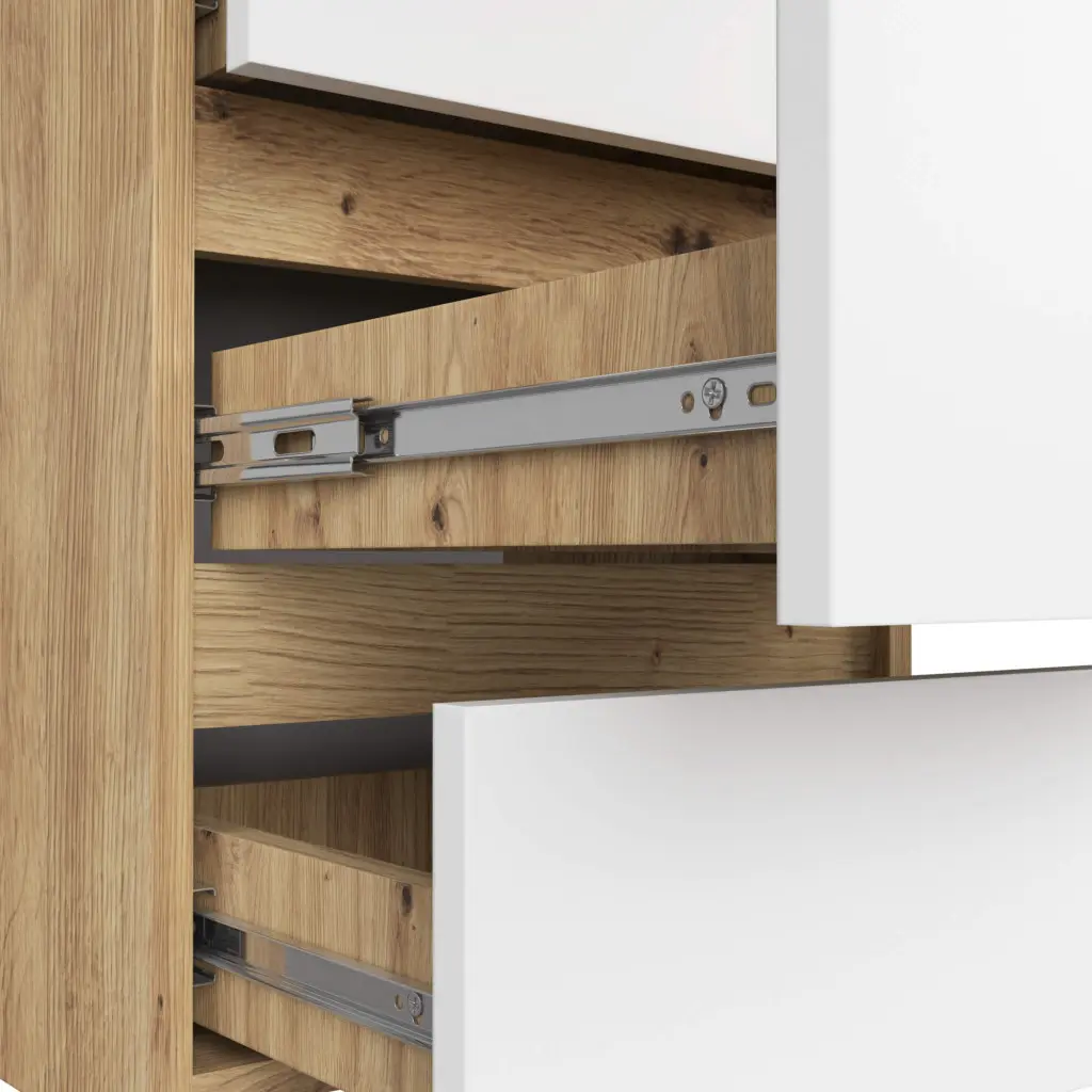 Комод Akord CL6 6SZ 40cm (Artisan Oak/White)