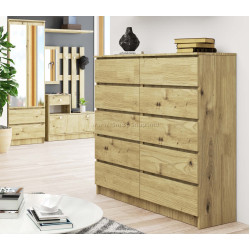 Comoda Akord K120 10SZ (Artisan Oak)