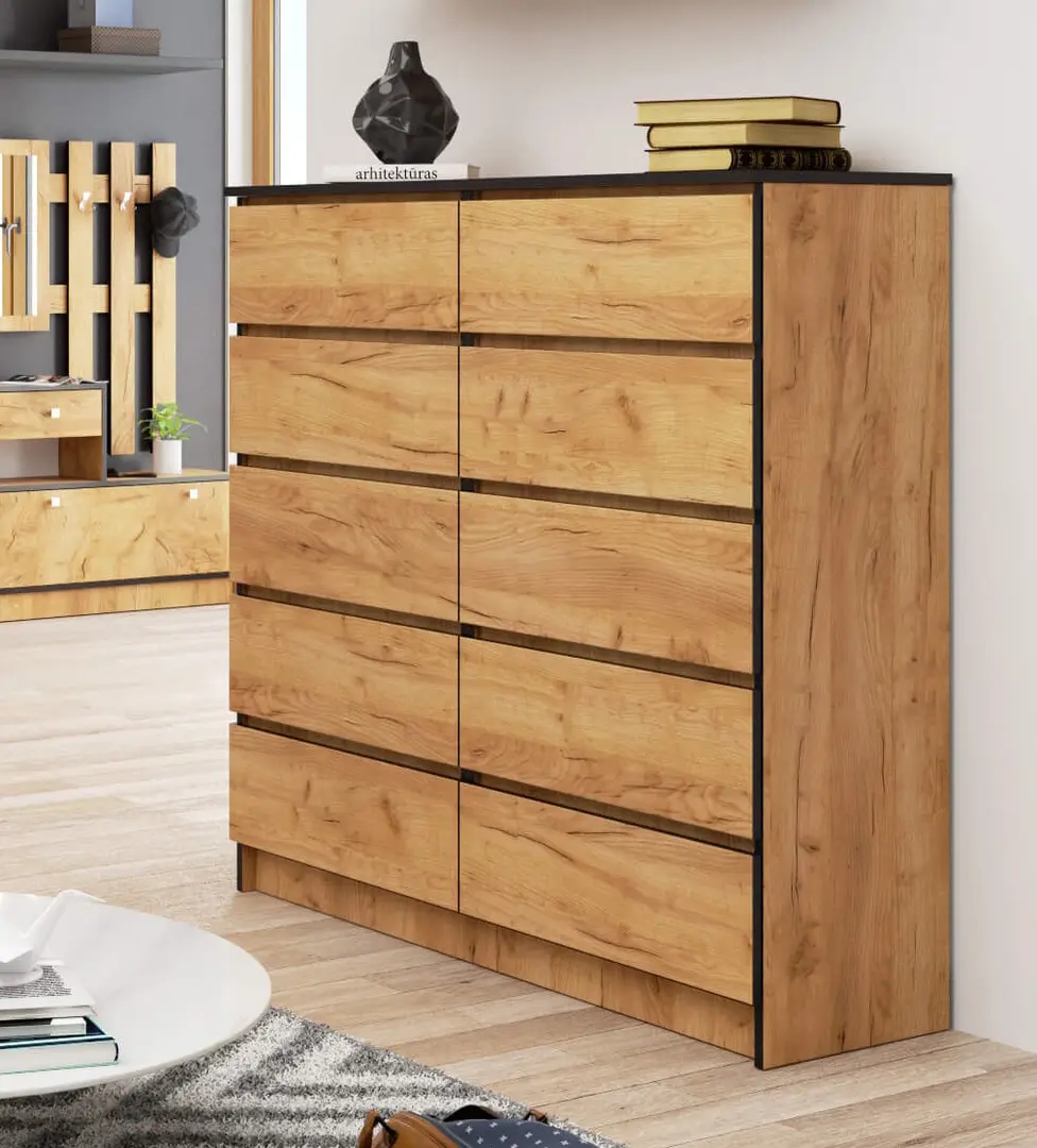 Comoda Akord K120 10SZ (Craft Oak)