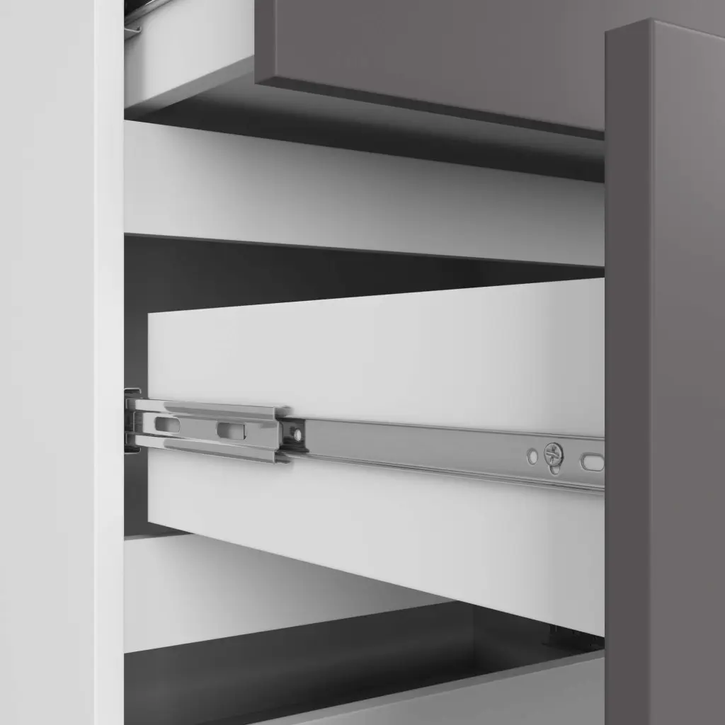 Комод Akord K120 10SZ (Graphite Grey/White)