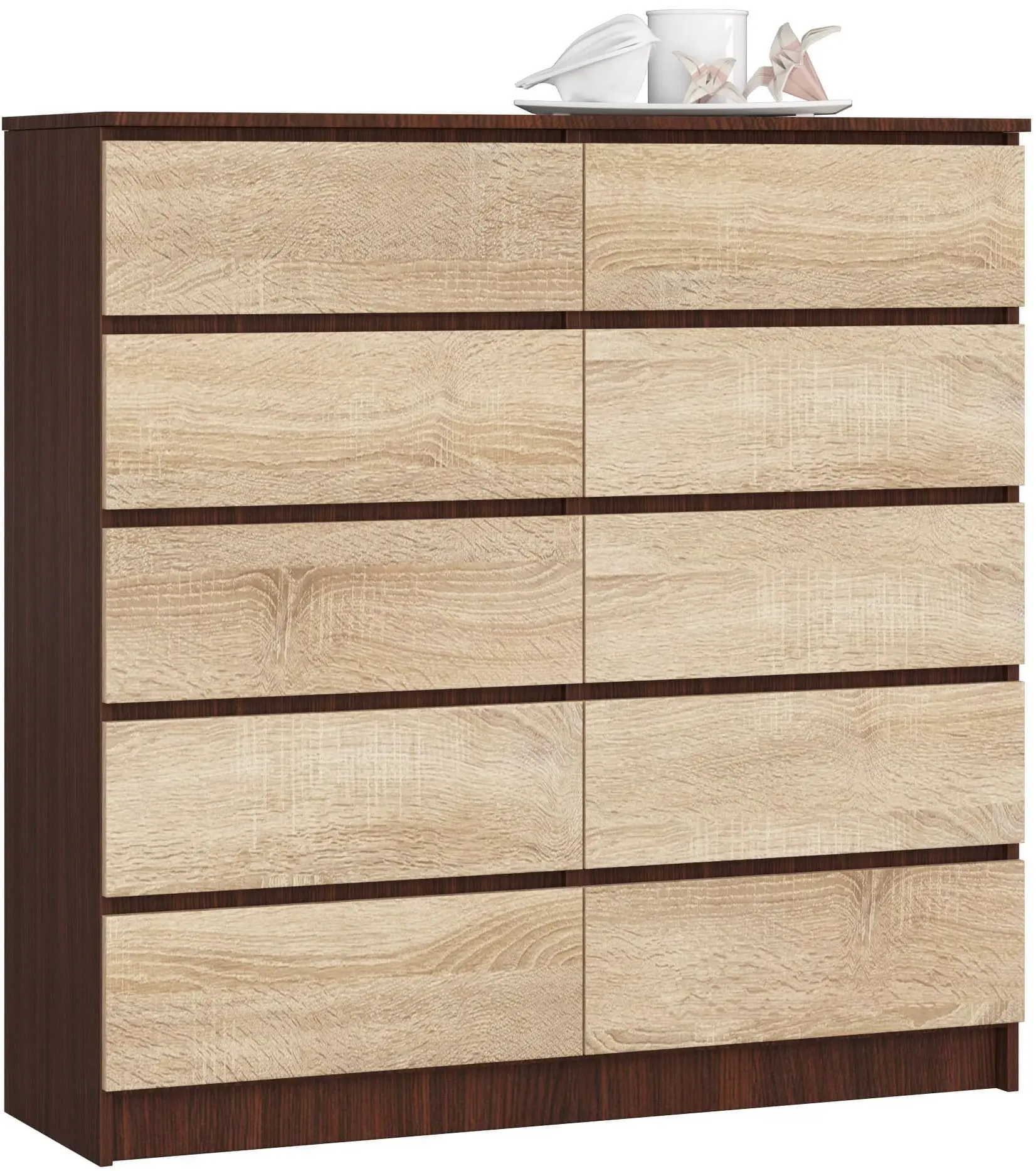 Comoda Akord K120 10SZ (Wenge/Sonoma Oak) - 4