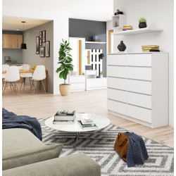 Comoda Akord K120 10SZ (White) Thumb