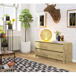 Comoda Akord K120 4SZ (Artisan Oak) Thumb