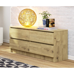 Comoda Akord K120 4SZ (Artisan Oak)