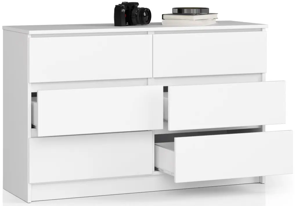 Comoda Akord K120 6SZ (White)