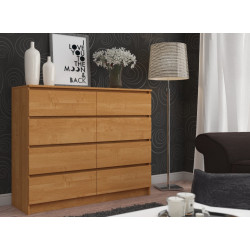 Комод Akord K120 8SZ (Alder) Thumb