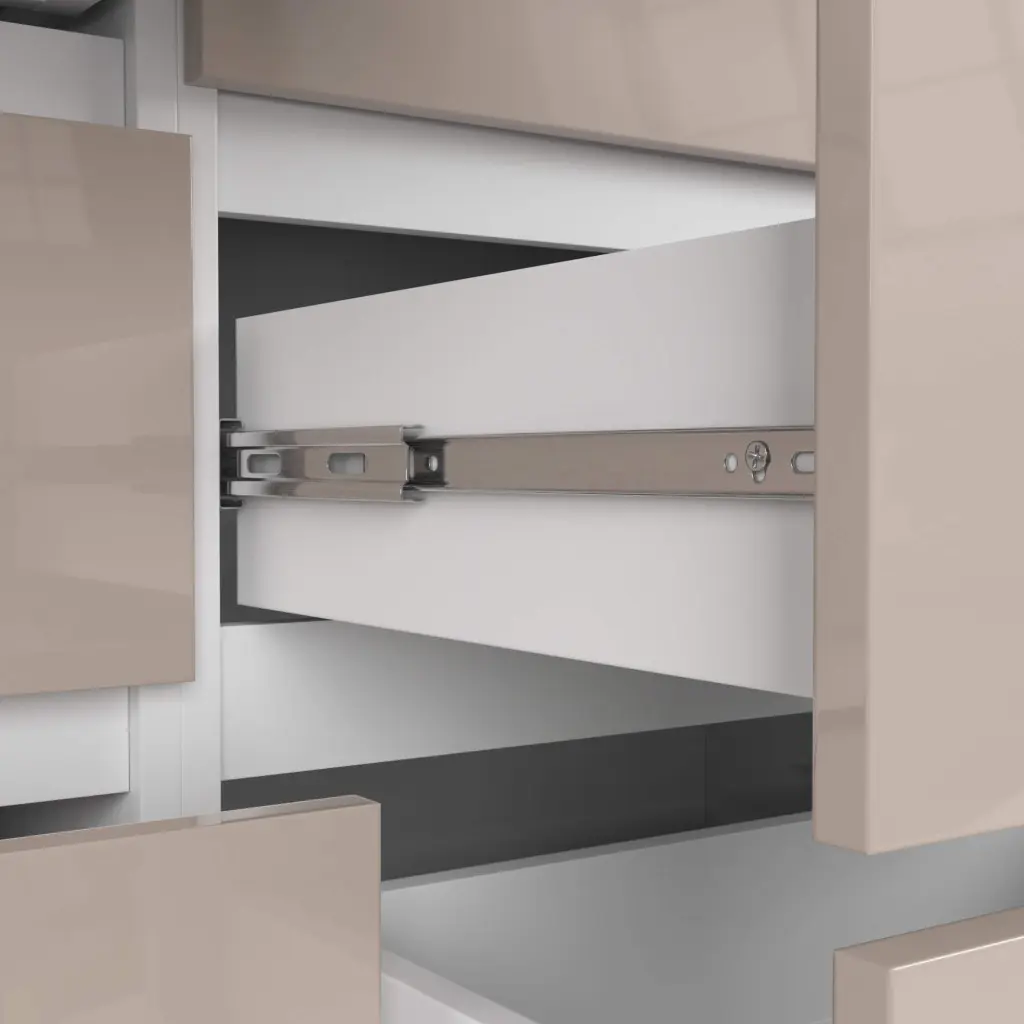 Комод Akord K120 8SZ (Cappuccino Gloss/White)